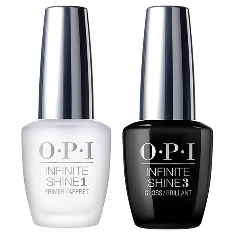 OPI Infinite Shine - Air Dry Nail Polish Primer Base Coat Gloss Brillant Top Coat