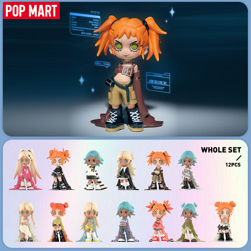 POP MART Lil Peach Riot: Loading! Series Figures Blind Box