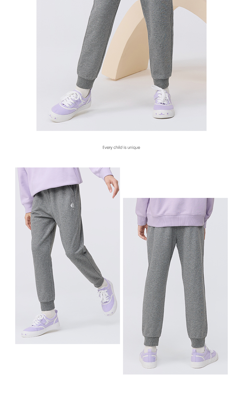 Balabala Children's Clothing Girls Mosquito-Proof Pants Children's Summer Big Children Autumn Thin Sports Pants Long Pants Versatile