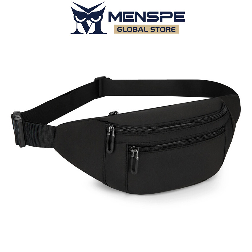 MENSPE Waist Bag /Chest Bag / Crossbody Chest Bag / Multi-Functional Fitness Bag Small Waist Pouch Waterproof Wear-Resistant Waist Bag for Women Unisex Mini Belt Bag with Adjustable Strap for Workout Running
