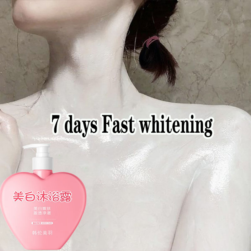 Gambar Whitening body wash 380ml Original badan putih volcanic mud body wash shower whole body care fast whitening body soap deep clean ?????