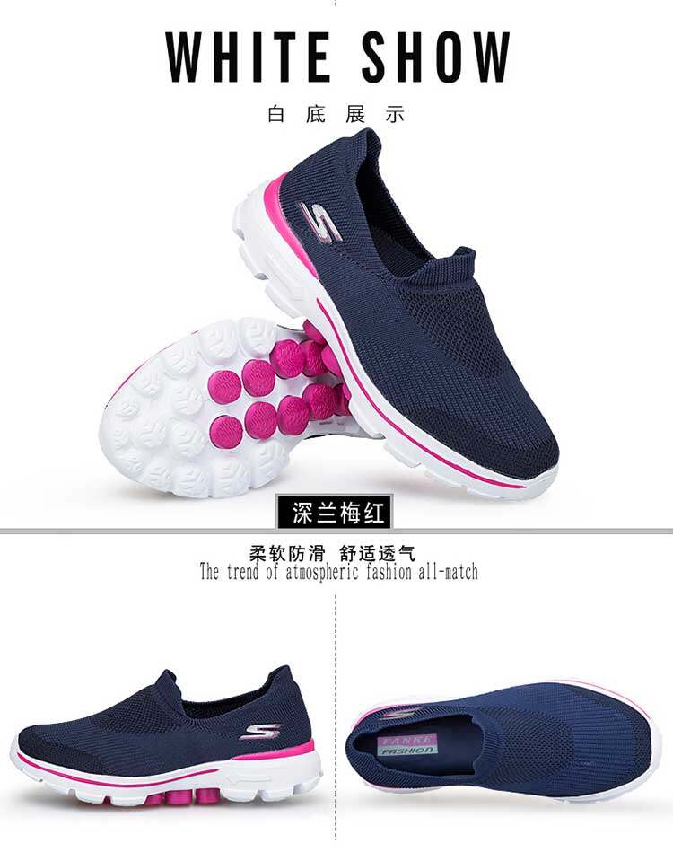 Skechers_GO WALK 5-giày nữ giày thể thao Giày thể thao nữ Đôi giầy đen 11