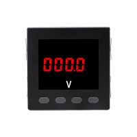Một pha Vôn kế 96*96 Mét LED Đồng Hồ Đo Kỹ Thuật Số Thông Minh AC220V Đồng hồ bảng điều khiển Vôn kế
