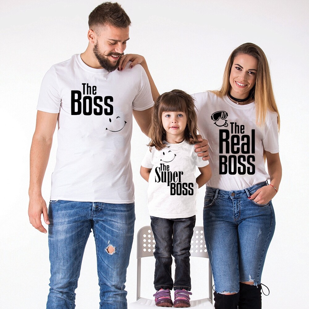 t shirt the boss the real boss