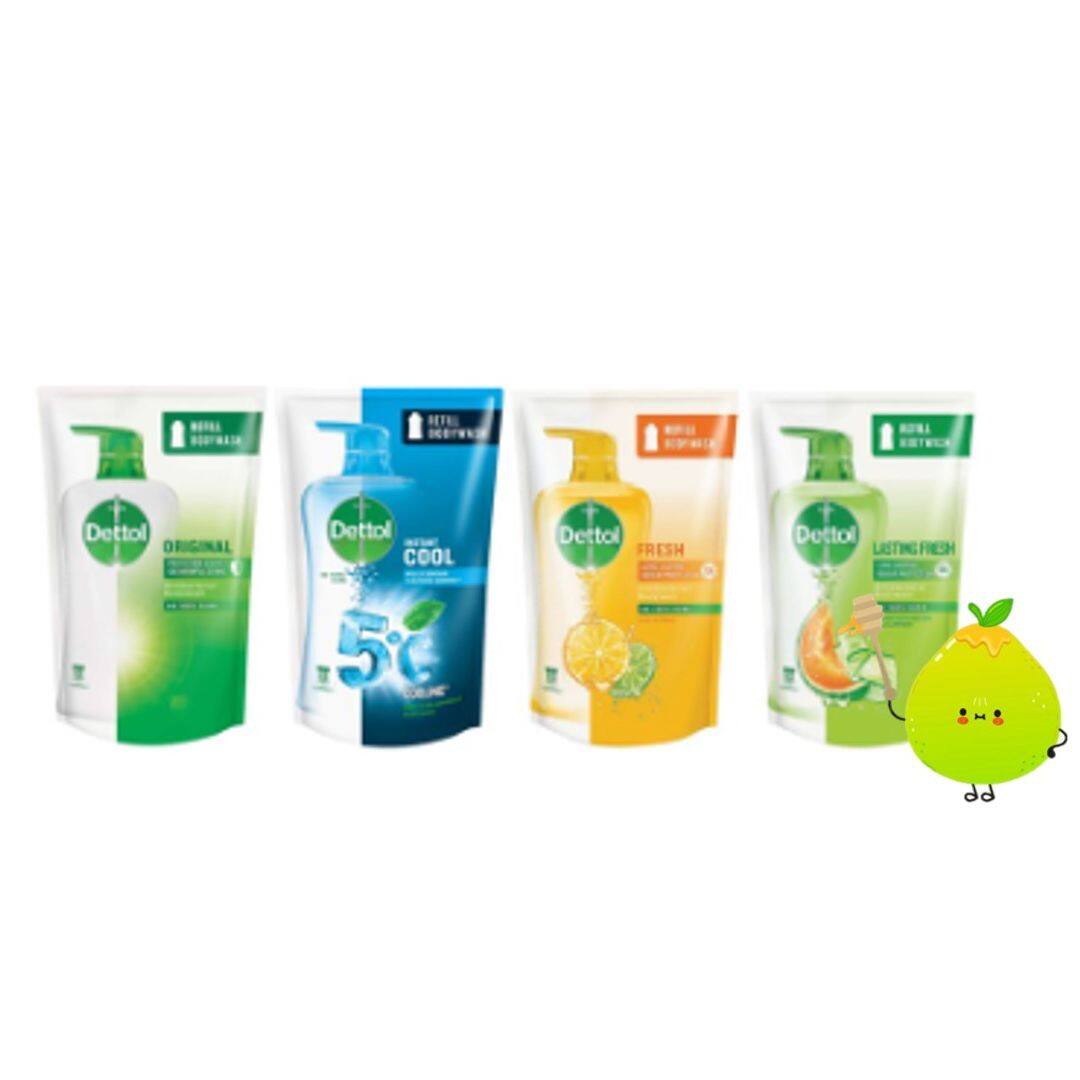 Dettol Body Wash Refill 750G ( Cool/ Fresh/ Lasting/ Fresh/ Original