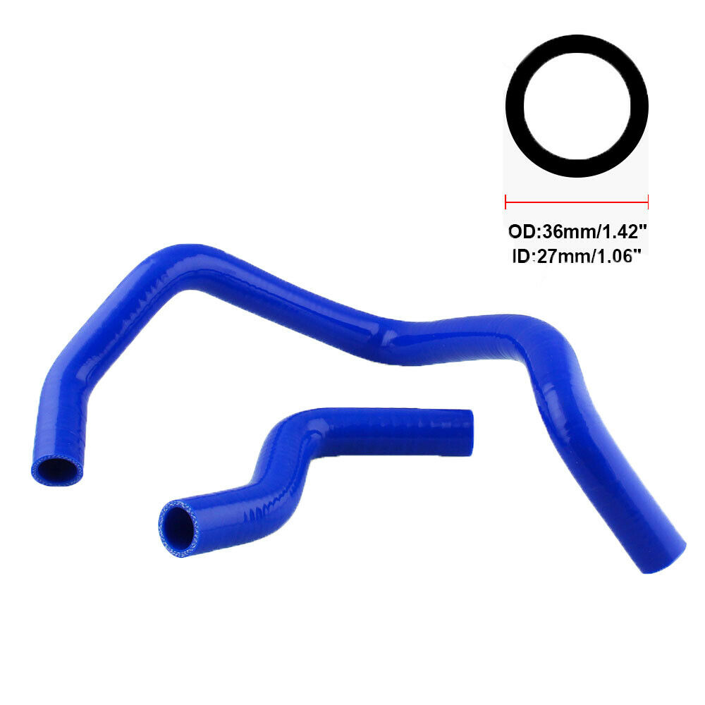 Blue Silicone Radiator Hose Kit For Honda Civic SOHC D15 D16 EG EK 92-00 – 3-Ply 4.5mm