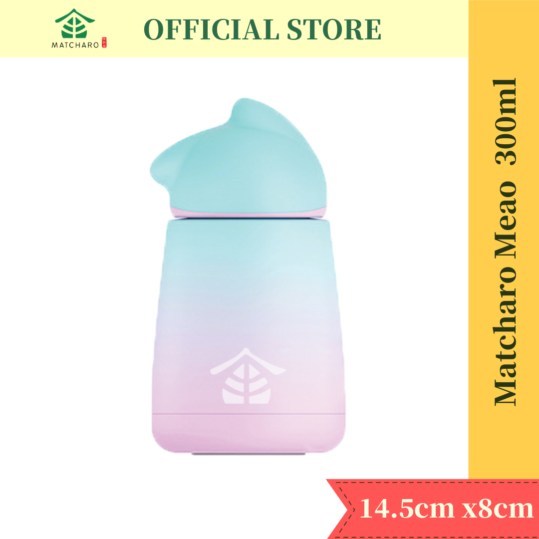 Gambar Matcharo Meow In Galaxy 304 Stainless Steel Vacuum Flask Insulated Bottle  ??? (300ml)