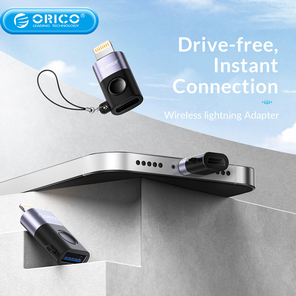 Orico bộ chuyển đổi otg type-c usb c đến usb2.0 bộ chuyển đổi otg sạc đồng bộ dữ liệu loại-c chuyển đổi