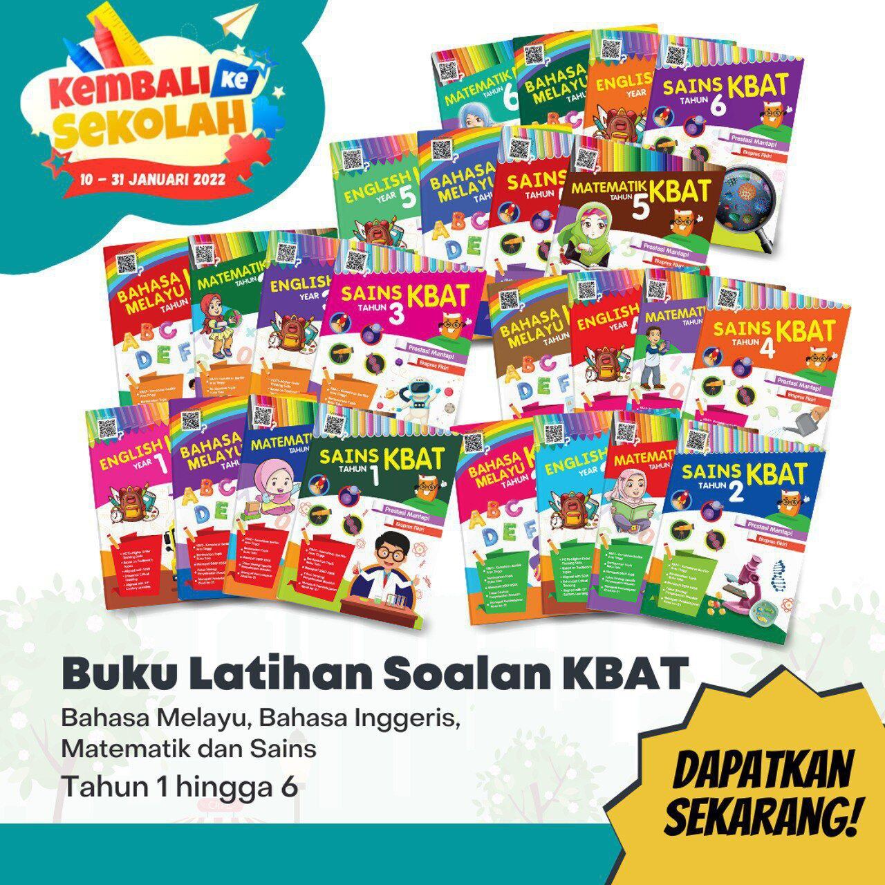 Set Kbat Tahun 2 Latihan Soalan Sekolah Rendah Lazada