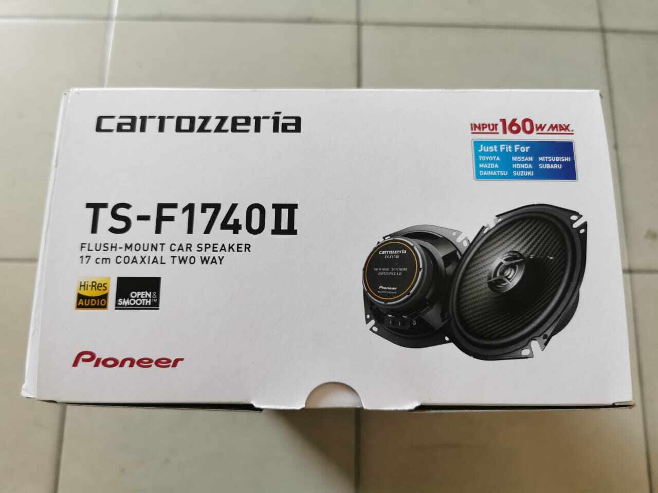 ALL NEW ! Pioneer Carrozzeria TS-F1740ii 17CM 2 Way Coaxial Door