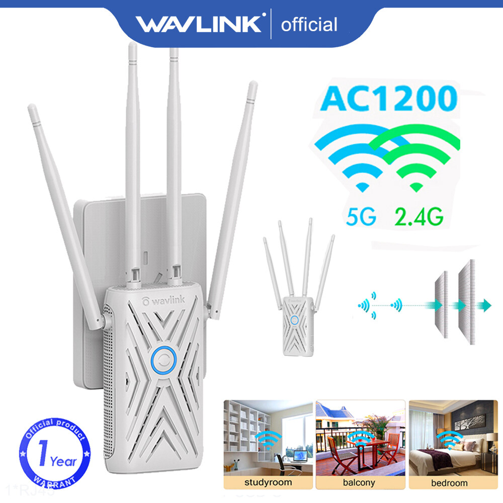 Wavlink Ac1200 2.4Ghz & 5Ghz Băng Tần Kép Bộ Kích Sóng WI