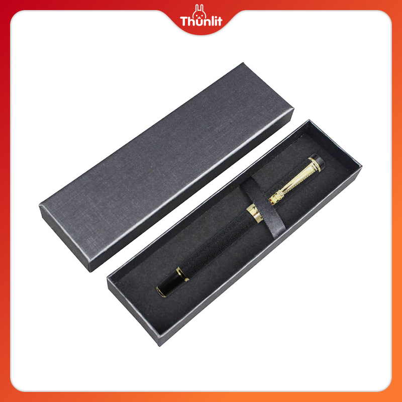 Thunlit Matte Fountain Pen 0.5mm Exquisite Signature Pens 3 Colors Optional Top Gift for Children and Students Office School Supplies Wholesale