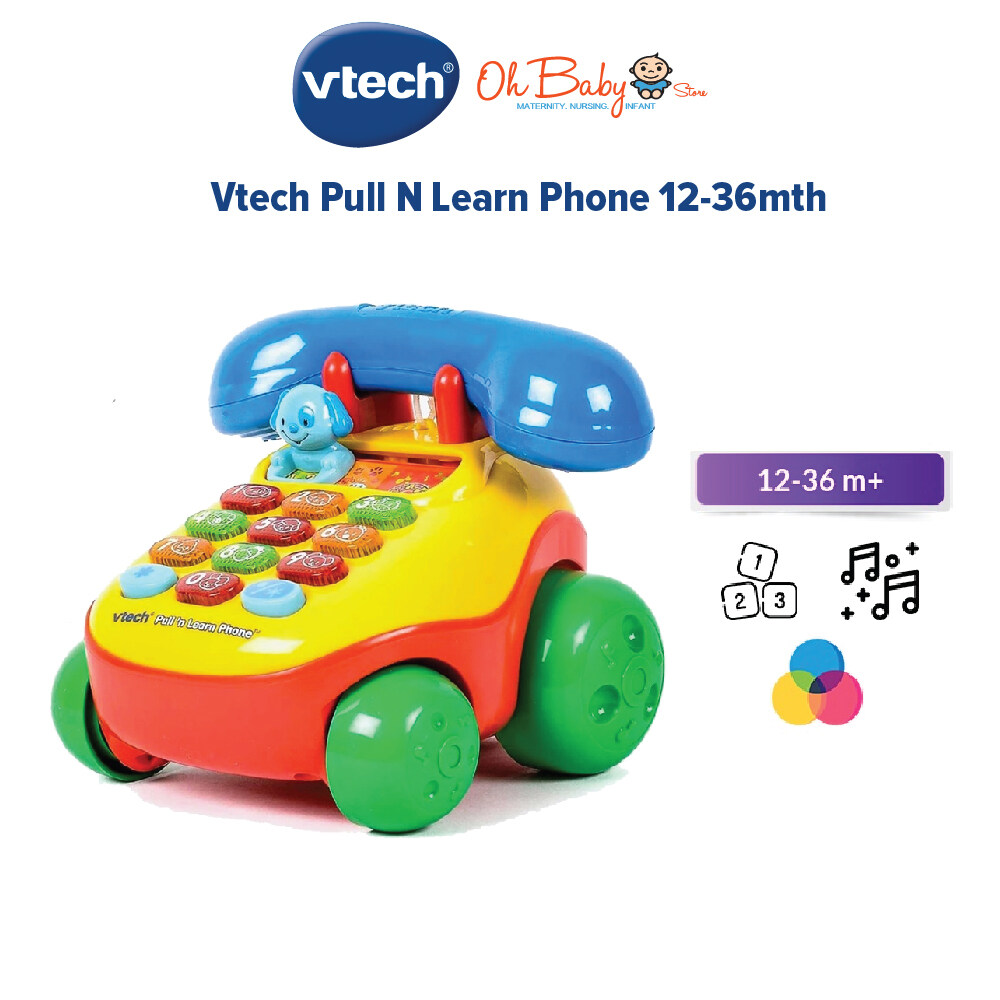 Vtech pull n store learn phone