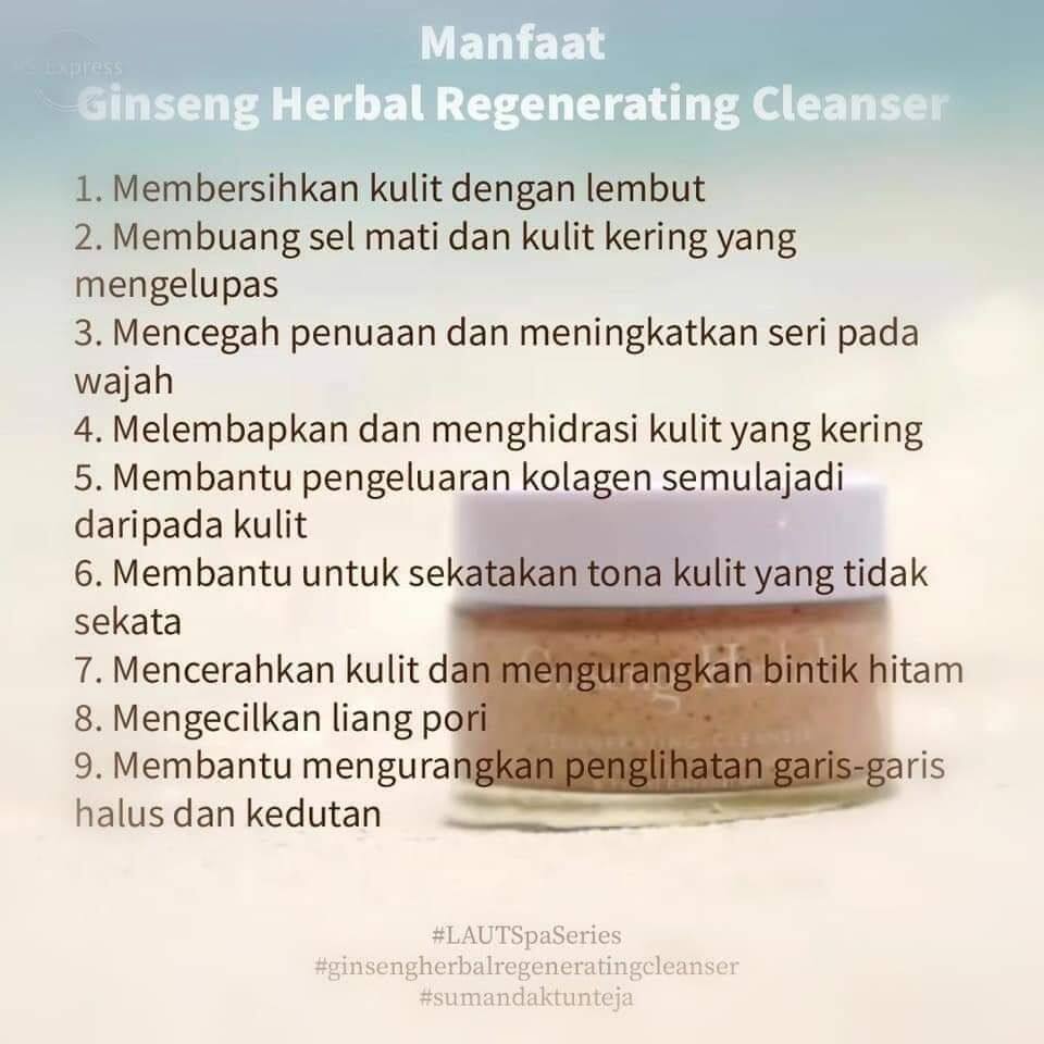 ginseng herbal regenerating cleanser