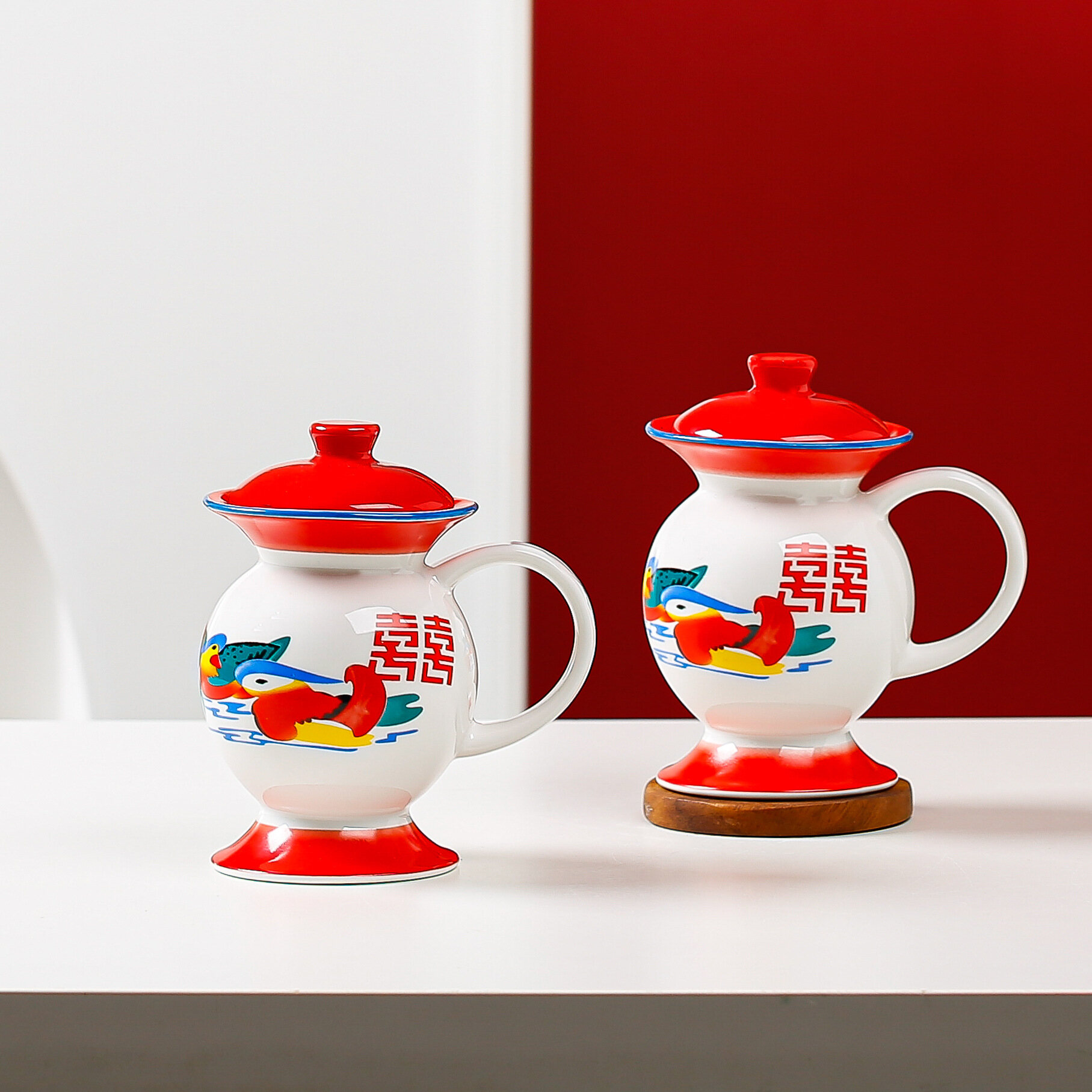 Gambar Funny Cup Spittoon Nostalgic Enamel Cup Couple Cup Personality Household Ceramic Mug