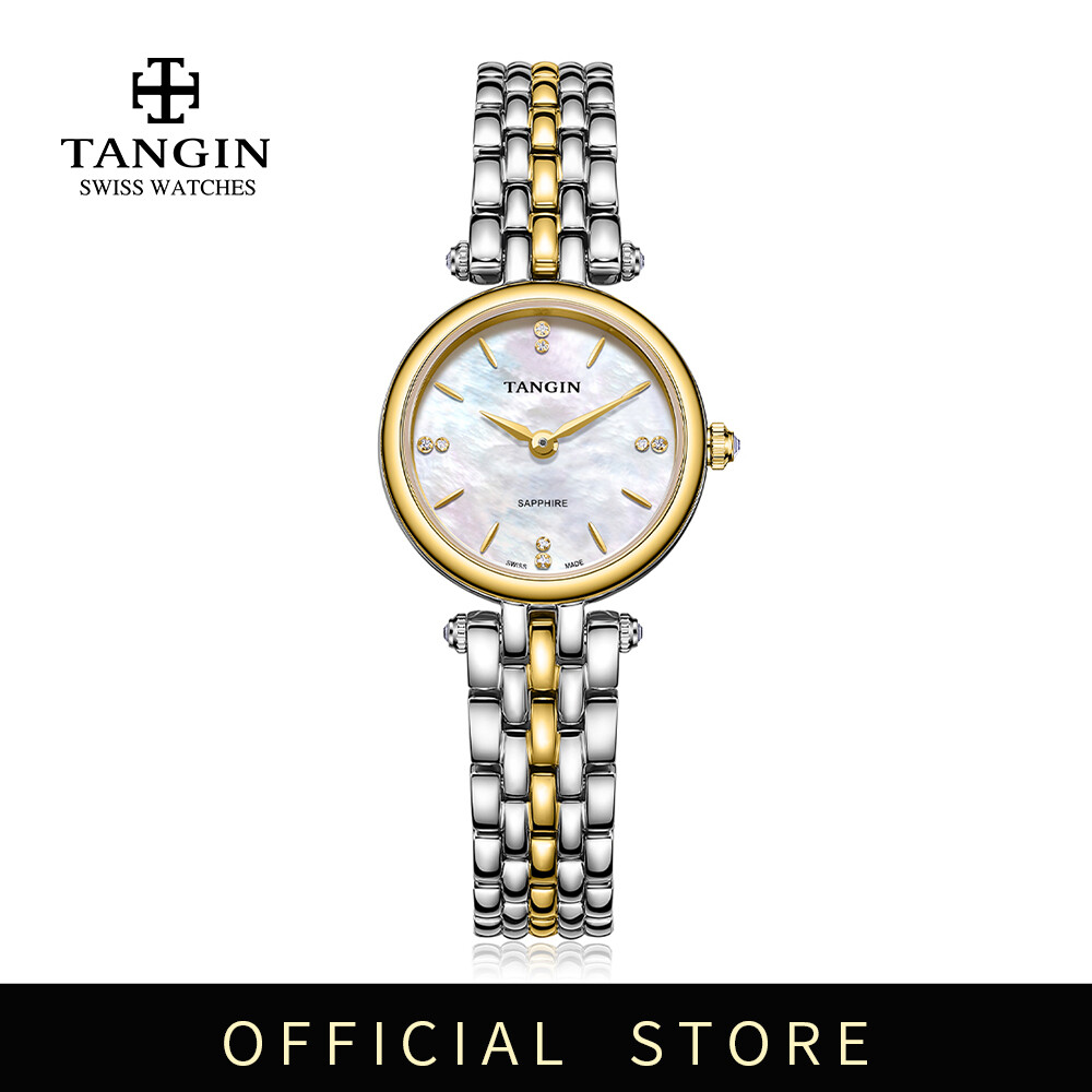 TANGIN dainty Women’s Watch Waterproof Stainless Steel Mini Ladies Watch Luxury Fashion Swiss Quartz Ladies Wristwatch (T1053N) ราคา 7,139 บาท*ส่งฟรี