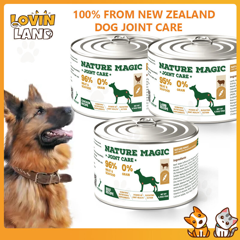 Nature Magic Ma Thuật Đóng Hộp Thức ăn cho chó tinh khiết tự nhiên Hữu Cơ Cho Người Lớn Và Con Chó Đối Xử Với Đồ Ăn Nhẹ Chó Ướt Thực Phẩm Cao Cấp Thiên Nhiên Thịt Protein Giàu Grainfree Cho Chó Doanh Chăm Sóc 85G/175G (Cùng Một Nhà Sản Xuất Với Ziwi)