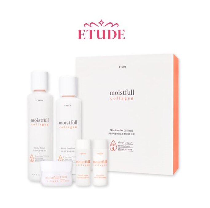Gambar [ETUDE HOUSE] Moistfull Collagen Skin Care Set (2 Kinds)
