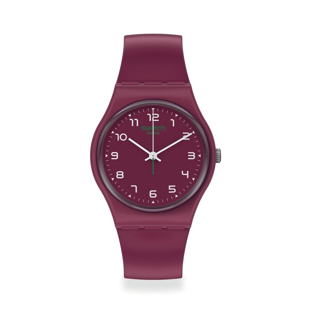 Swatch GOLDENSHIJIAN Red Watch 34mm SO28R102 | Lazada
