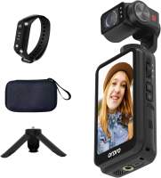 ORDRO M5 3-Axis Stabilized Pocket Camera 5K/4K Video 48MP Still Night Vision 3.5″ Touch Flip Screen Face Follow 1/2.5″ Sensor YouTube Content Creator Kit
