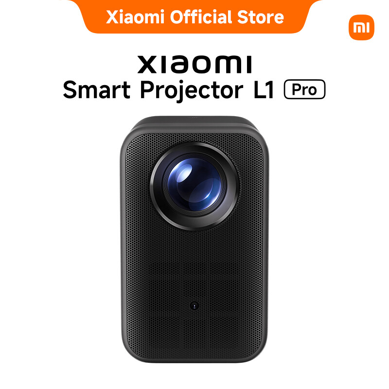 Xiaomi Smart Projector L1 Pro | Google TV, 1080p physical resolution, 120-inch ultra-wide screen, Auto-focusing, Automatic obstacle avoidance - Jenama Xiaomi Harga 1,199 Ringgit*Penghantaran Percuma
