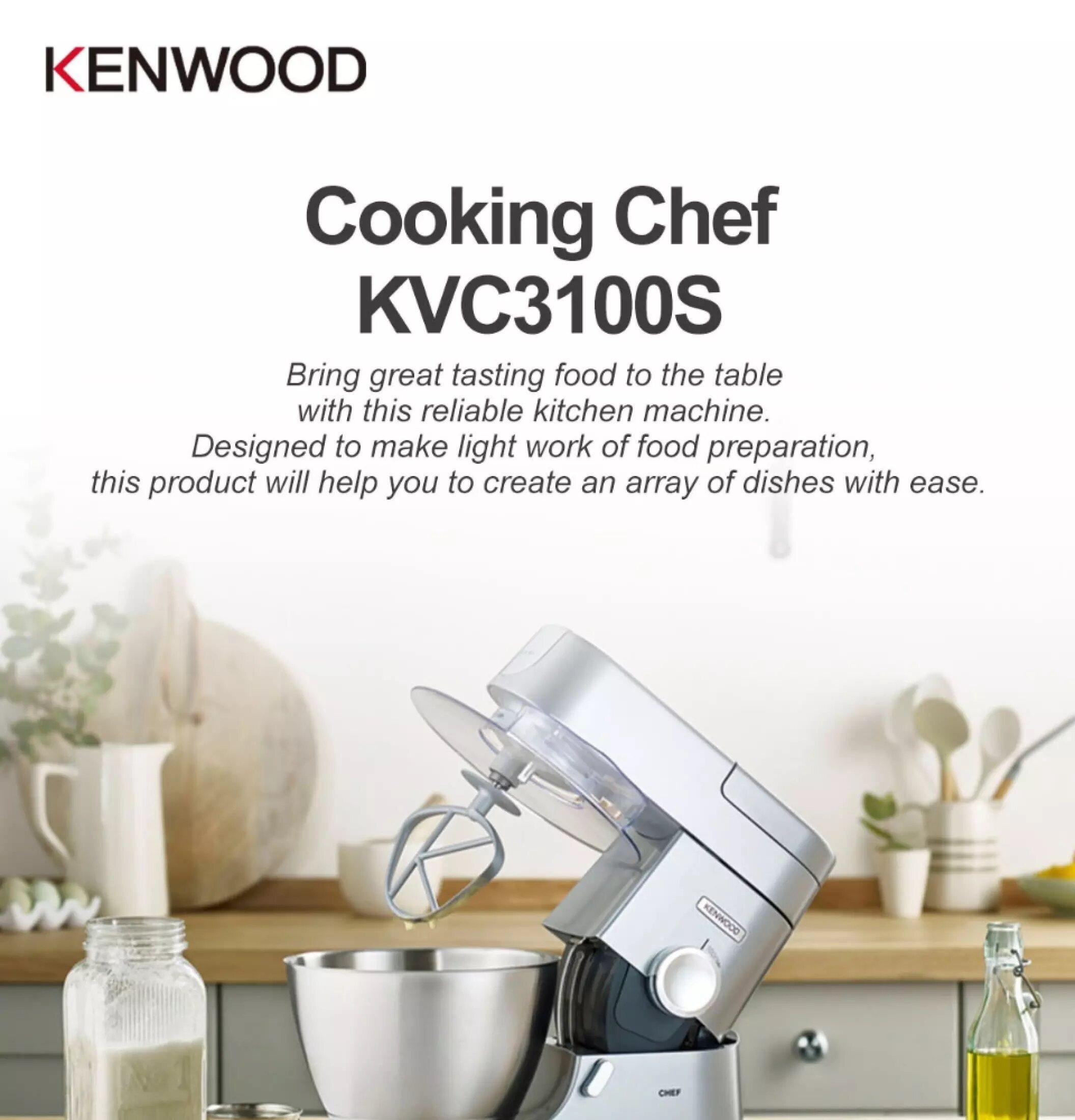 Kenwood chef outlet kvc3100s