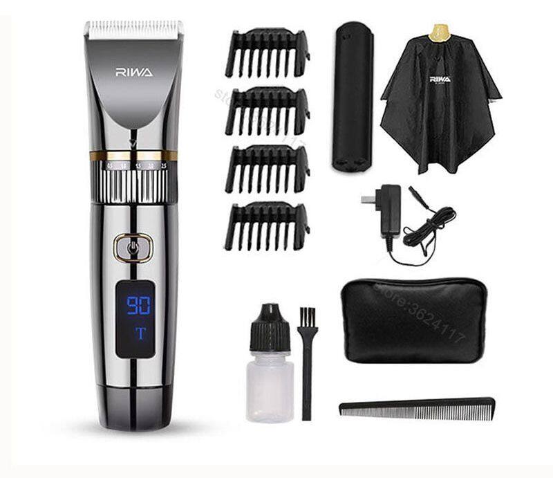 Xiaomi tông đơ cắt tóc điện riwa re-6501t bộ cắt tóc chuyên nghiệp không dây cho nam tông đơ cắt tóc màn hình led