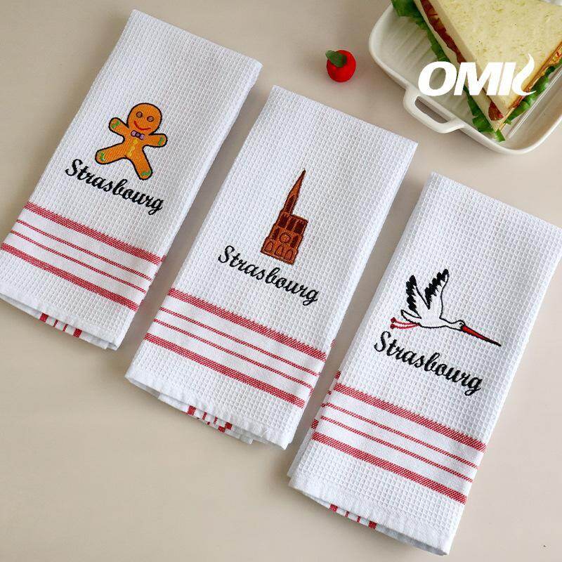 OMK 60*40cm Waffle placemat dining table modern & coasters coasters tableware coasters for cups placemats for dining table placemat dining table set Hand towel ราคา 90 บาท*ส่งฟรี
