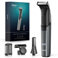 Kensen Electric Razor Waterproof Private Part Hair Trimmer Groin Pubic Hair Removal Multifunctional Body Trimmer Man Shaver Grooming Set