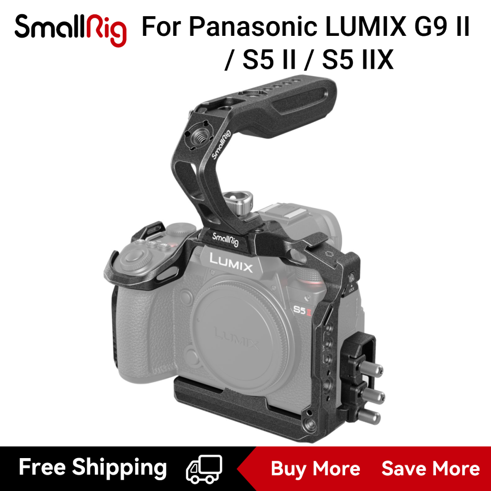 SmallRig Bộ khung “Black Mamba” cho Panasonic Lumix G9 II / S5 II / S5 IIx 4023 / 4024