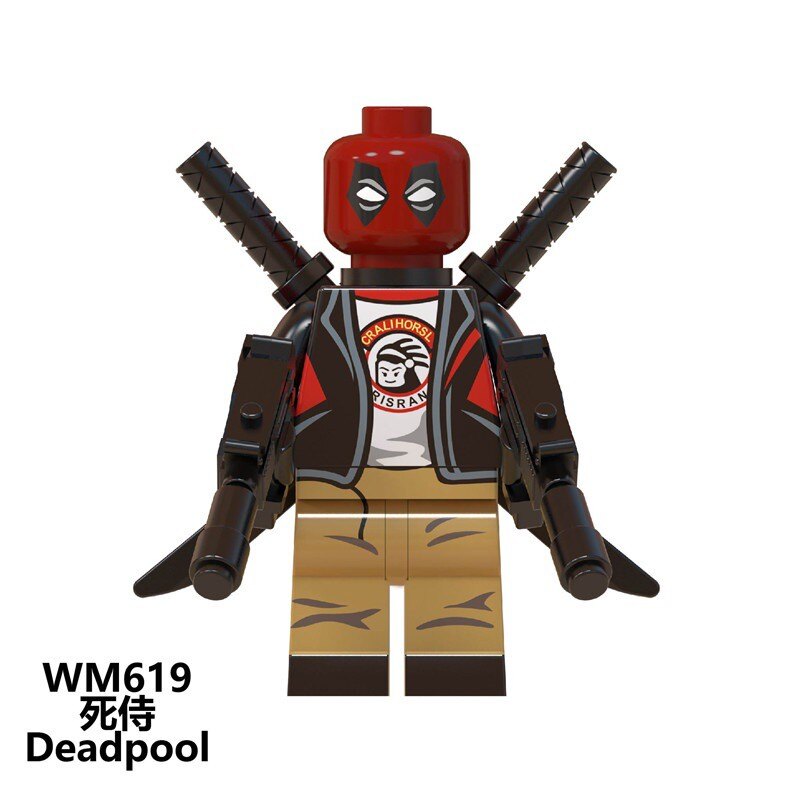 Wade Wilson Lego De Deadpool Deadpool Minifigures Super Heroes