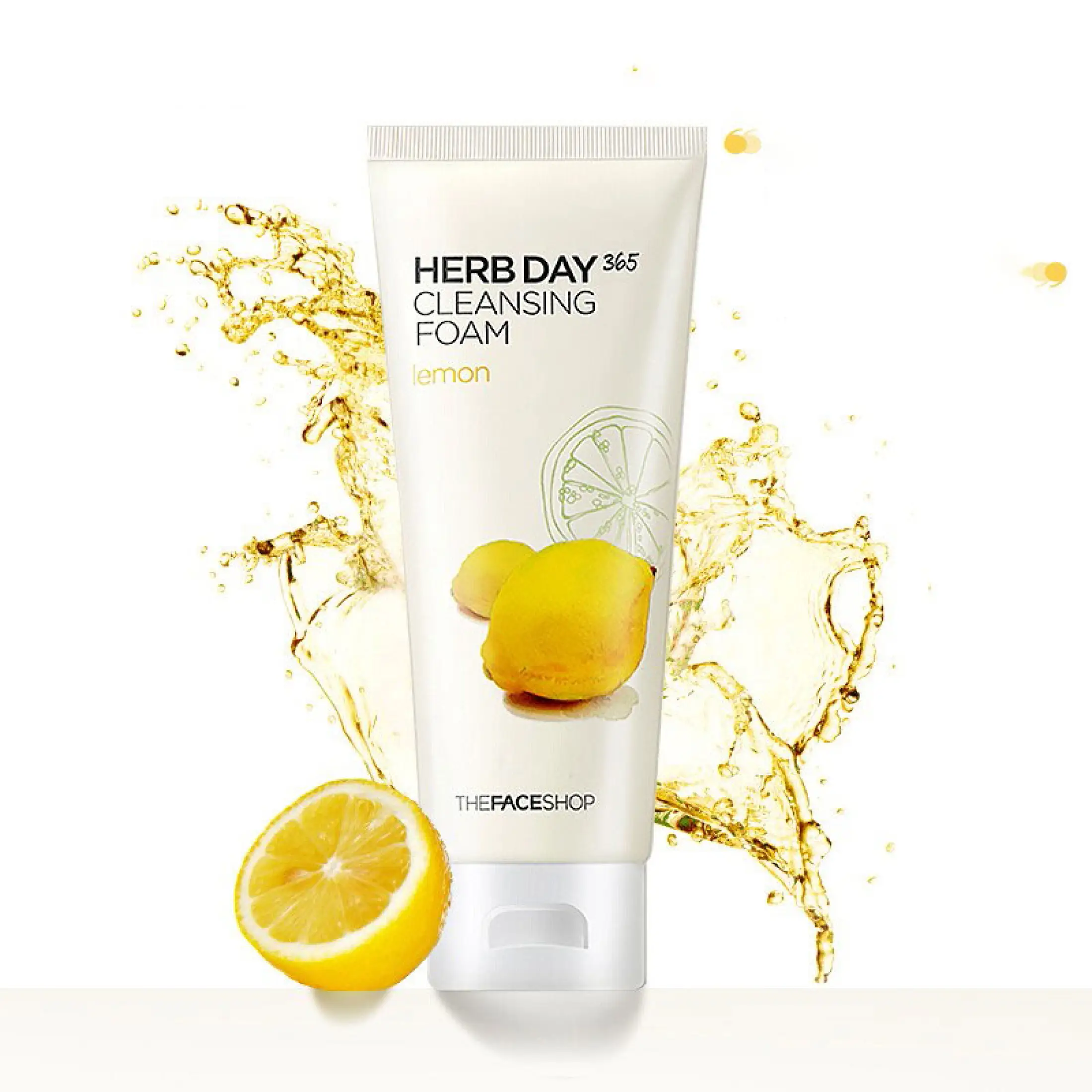 face shop lemon facial wash
