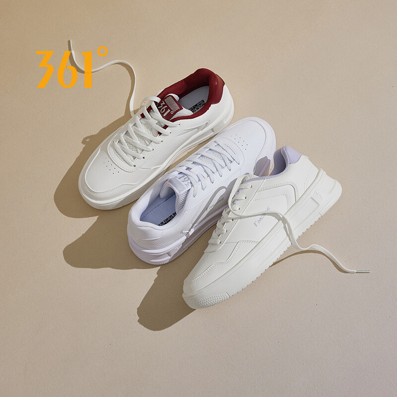 361 Degrees Women Casual Comfortable Retro Skate Shoes Classic Sneakers 682536621 682536622 - ยี่ห้อ 361° ราคา 994 บาท*ส่งฟรี