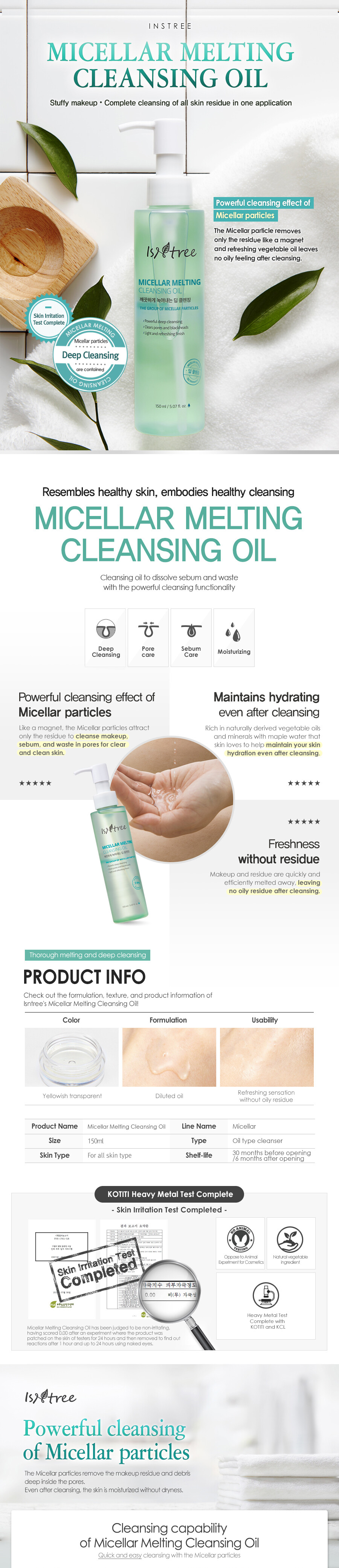 micellar melting cleansing oil