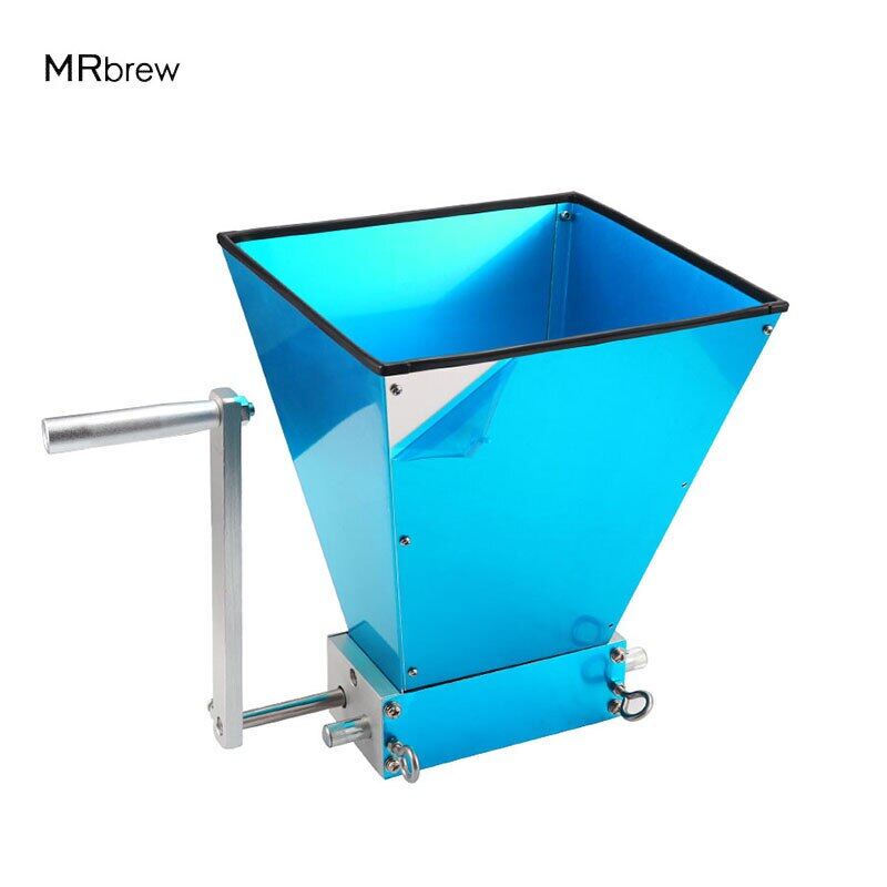 Gambar Molinillo De Granos Enteros, Procesador De Alimentos, Máquina De Polvo Manual Grande Superfina De Acero Inoxidable, Molinillo De Alimentos De Maíz Y Malt