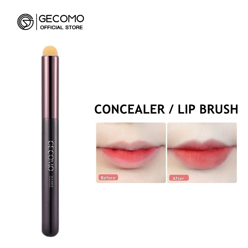 GECOMO Lip Concealer Brush 2 in 1 Makeup Brush