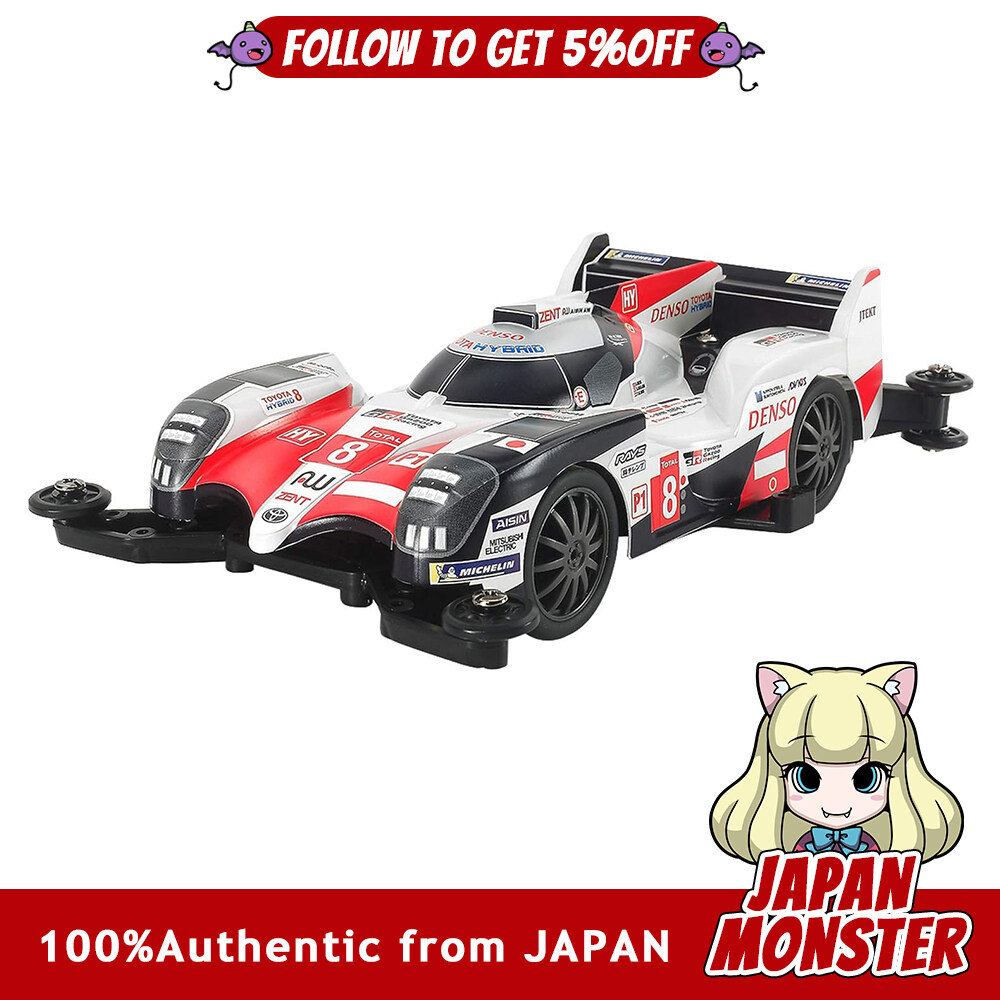 Tamiya Mini 4WD PRO Series No.52 Toyota Gazoo Racing TS050 HYBRID MA Chassis Polycarbonate Body 18652 Racer, Modified, Chassis, Enhanced, 4WD, Motorized, Lightweight,Professional [Authentic] [Ships from Japan] [Free Shipping]