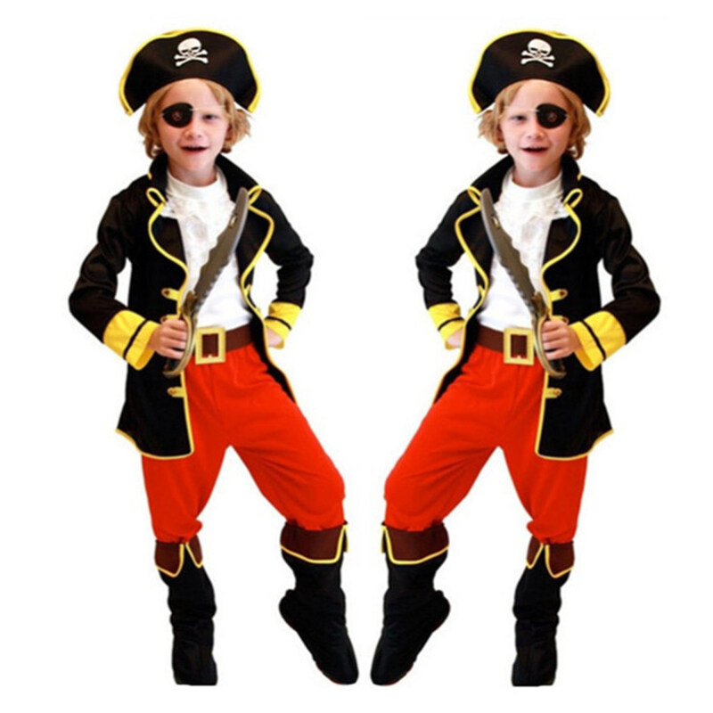 Children Pirate Captain Costume, Pirate Costume for kids