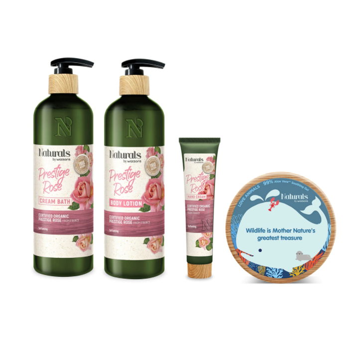 Gambar NATURALS BY WATSONS Prestige Rose Bath   Body Care Set