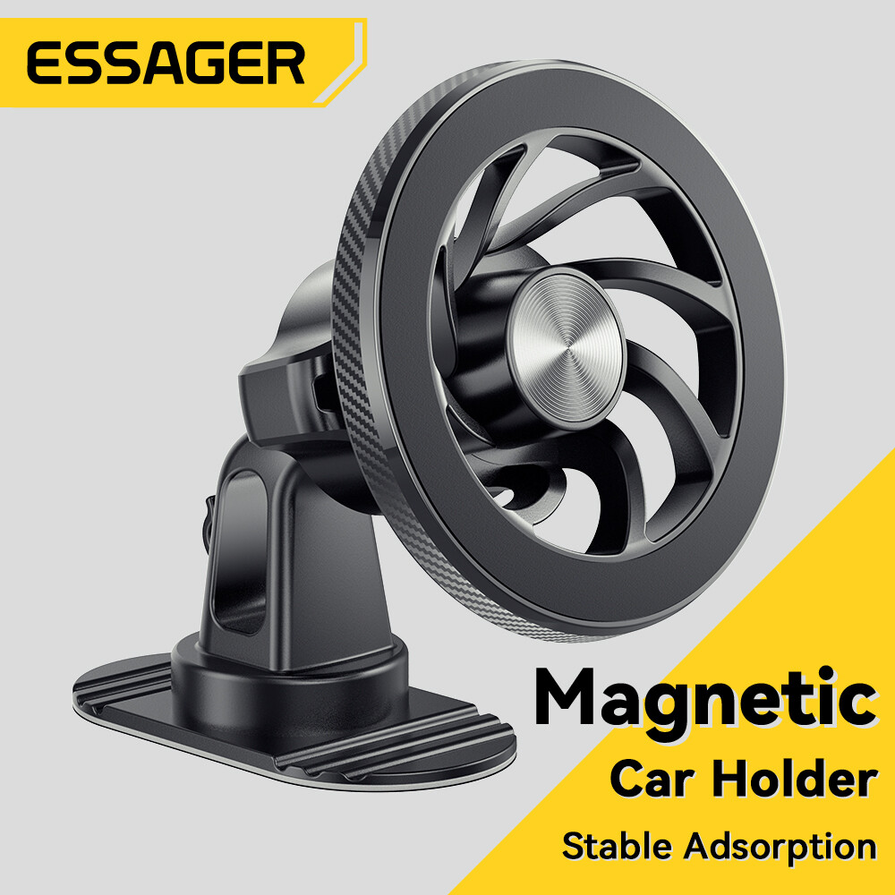 Essager gắn trên xe hơi 360 ° xoay tự do Bảng điều khiển kính chắn gió khe thoát khí xe giá đỡ điện thoại cho Iphone 15 14 Pro Max Samsung Xiaomi Huawei Mate 60 Pro Realme
