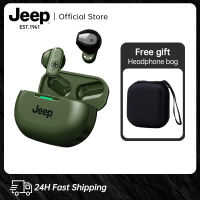 Jeep  EW011 TWS Wireless Headphones Bluetooth Earphone Bluetooth 5.3 Bass Waterproof Sports Music Headset With Mic Earbuds For IOS Android