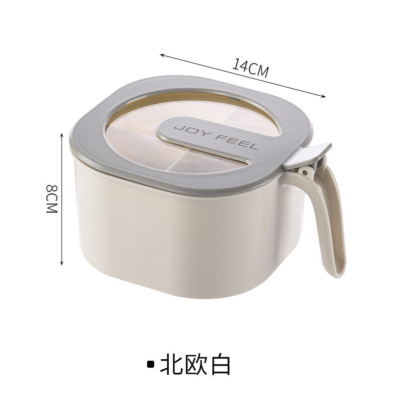 Gambar Seasoning box kitchen supplies salt regulator storage seasoning device with cover