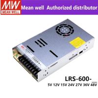 MEAN WELL LRS-600 600W 12V24V switching power supply 220 to 5V15V27V36V48 DC SE motor drive N2 LRS-600-5 LRS-600-12 LRS-600-15 LRS-600-24 LRS-600-27 LRS-600-36 LRS-600-48