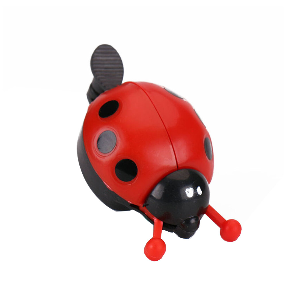 LS Aluminium Aloi Bel Sepeda Anak Indah Kumbang Mini Kartun Ladybug Bel Dering Untuk Bersepeda Bel Sepeda Naik Klakson Alarm