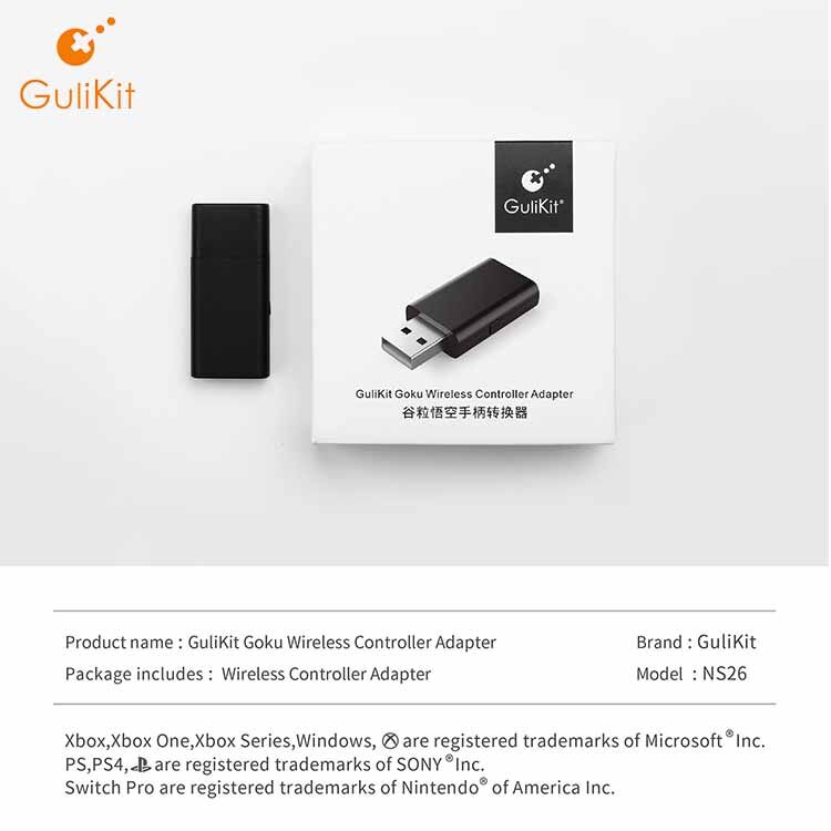 Gulikit goku chính hãng bộ chuyển đổi oled không dây đầu chuyển bộ điều khiển cho switch/switch bộ chuyển đổi switch pro/bộ điều khiển ps4 bộ chuyển đổi gamepad bluetooth bộ chuyển đổi kingkong 2 pro ns09/ns08/xbox one/xbox series x/s tay cầm chơi game bộ