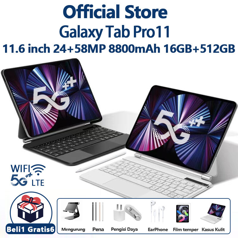 DOOGEE T30 Ultra Tablet 11 pollici, display 2.5K Helio G99 Octa-Core 2.2 GHz, 32(12+20) GB RAM, 256GB ROM (2TB TF), 8580mAh, 2560x1600 FHD+, 16+8MP, 2.4G/5G WiFi, Android 13, Widevine L1, blu