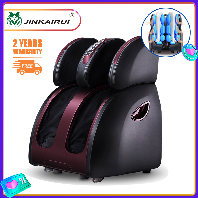 Jinkairui Electric Foot Massager with Vibrating Heating Airbags Pressure Massage Leg Calf Thigh Fatigue Relief Health Care Gift ราคา 10,919 บาท*ส่งฟรี