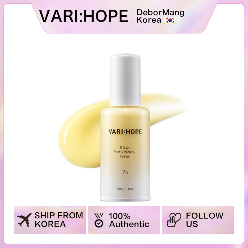 Kem Vitamin C Nguyên Chất VARI:HOPE 8 Days Pure Vitamin C Cream 50ml