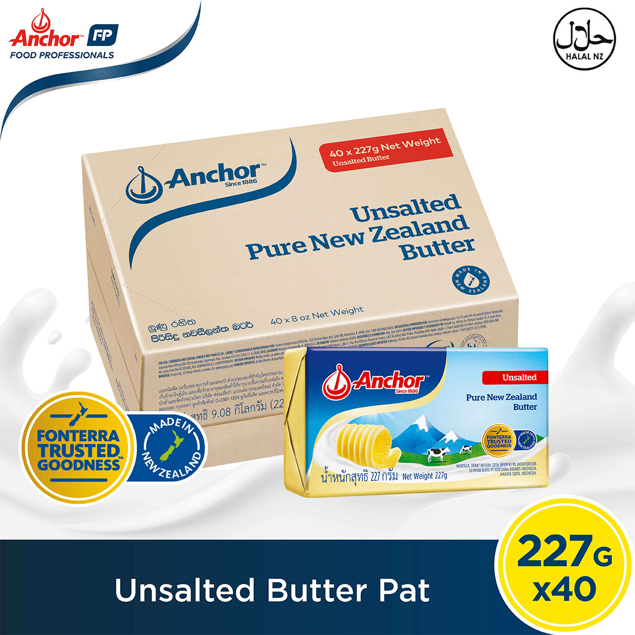 Anchor Unsalted Butter 227g ubicaciondepersonas.cdmx.gob.mx