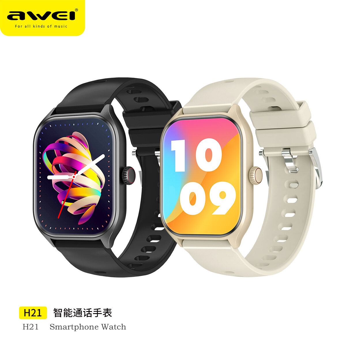Awei H21 Smart watch Bluetooth call 2.01
